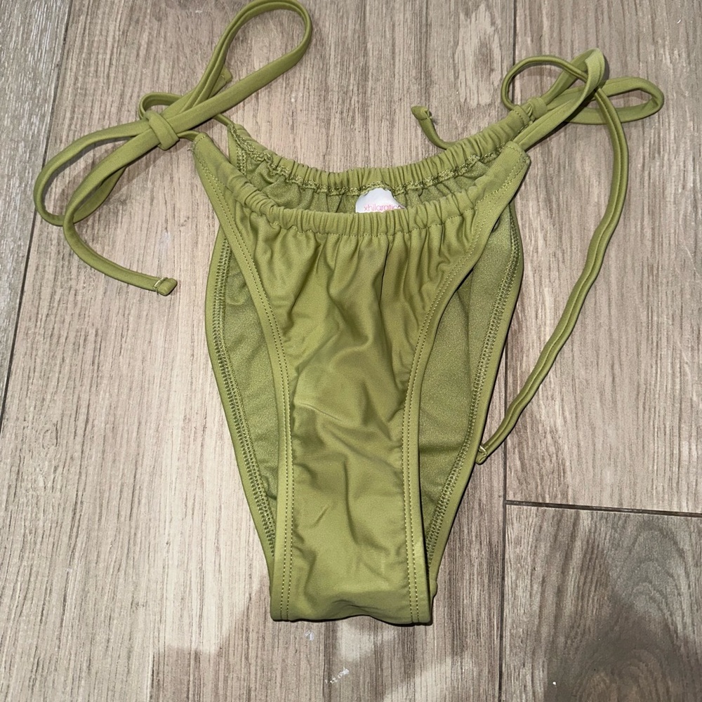 Target green bikini bottoms